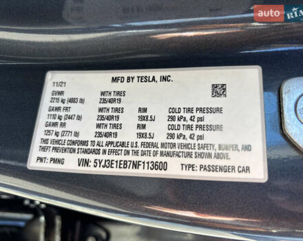 Сірий Тесла Модель 3, об'ємом двигуна 0 л та пробігом 73 тис. км за 34900 $, фото 38 на Automoto.ua