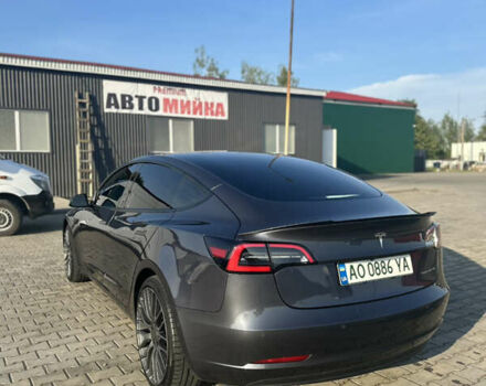 Серый Тесла Модель 3, объемом двигателя 0 л и пробегом 50 тыс. км за 24500 $, фото 1 на Automoto.ua