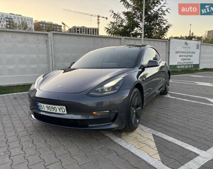 Сірий Тесла Модель 3, об'ємом двигуна 0 л та пробігом 40 тис. км за 22000 $, фото 1 на Automoto.ua