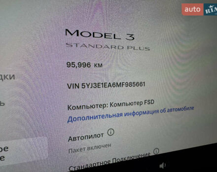 Сірий Тесла Модель 3, об'ємом двигуна 0 л та пробігом 95 тис. км за 21500 $, фото 28 на Automoto.ua