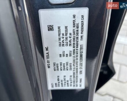 Сірий Тесла Модель 3, об'ємом двигуна 0 л та пробігом 40 тис. км за 22000 $, фото 20 на Automoto.ua
