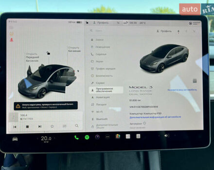 Серый Тесла Модель 3, объемом двигателя 0 л и пробегом 51 тыс. км за 20800 $, фото 33 на Automoto.ua