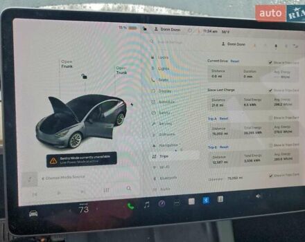 Сірий Тесла Модель 3, об'ємом двигуна 0 л та пробігом 120 тис. км за 6900 $, фото 8 на Automoto.ua