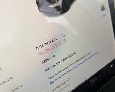 Серый Тесла Модель 3, объемом двигателя 0 л и пробегом 38 тыс. км за 25000 $, фото 12 на Automoto.ua