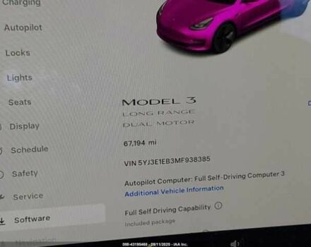 Сірий Тесла Модель 3, об'ємом двигуна 0 л та пробігом 67 тис. км за 8000 $, фото 15 на Automoto.ua