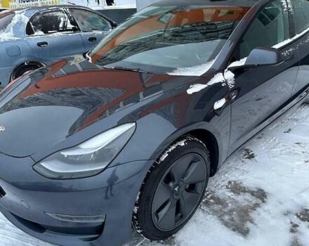 Серый Тесла Модель 3, объемом двигателя 0 л и пробегом 37 тыс. км за 17500 $, фото 2 на Automoto.ua