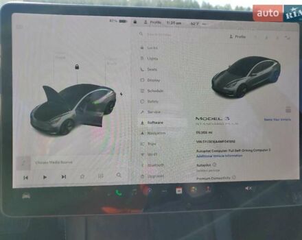 Сірий Тесла Модель 3, об'ємом двигуна 0 л та пробігом 55 тис. км за 8000 $, фото 8 на Automoto.ua