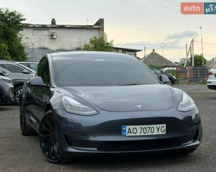 Сірий Тесла Модель 3, об'ємом двигуна 0 л та пробігом 29 тис. км за 21300 $, фото 1 на Automoto.ua