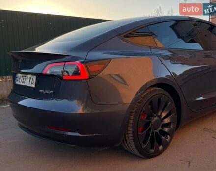 Сірий Тесла Модель 3, об'ємом двигуна 0 л та пробігом 52 тис. км за 22400 $, фото 8 на Automoto.ua