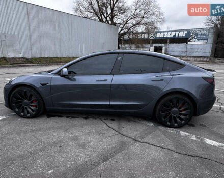 Серый Тесла Модель 3, объемом двигателя 0 л и пробегом 26 тыс. км за 22500 $, фото 1 на Automoto.ua