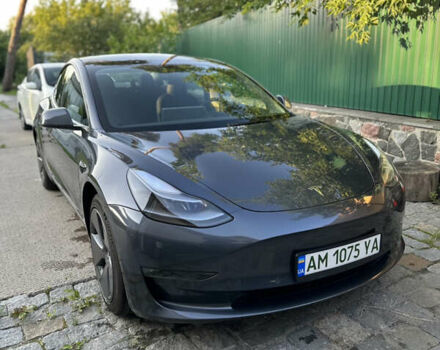 Сірий Тесла Модель 3, об'ємом двигуна 0 л та пробігом 5 тис. км за 27500 $, фото 2 на Automoto.ua