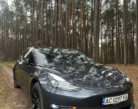 Серый Тесла Модель 3, объемом двигателя 0 л и пробегом 10 тыс. км за 32500 $, фото 1 на Automoto.ua
