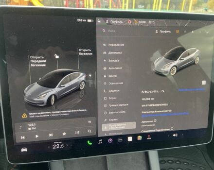 Тесла Модель 3 2022 у Києві на Automoto.ua Сірий Тесла Модель 3, об'ємом двигуна 1 л та пробігом 130 тис. км за 19200 $, фото 7 на Automoto.ua