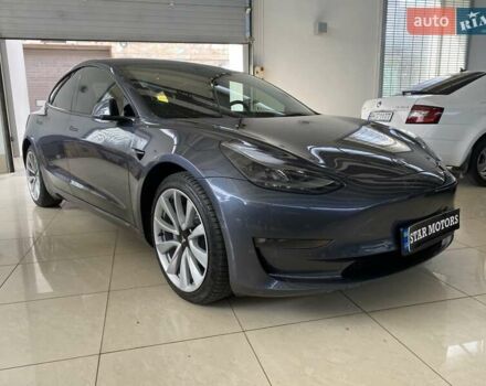 Тесла Модель 3 2022 у Одесі на Automoto.ua Сірий Тесла Модель 3, об'ємом двигуна 0 л та пробігом 52 тис. км за 21500 $, фото 3 на Automoto.ua