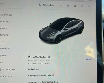 Сірий Тесла Модель 3, об'ємом двигуна 0 л та пробігом 81 тис. км за 18555 $, фото 23 на Automoto.ua