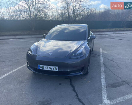 Серый Тесла Модель 3, объемом двигателя 0 л и пробегом 66 тыс. км за 21000 $, фото 1 на Automoto.ua