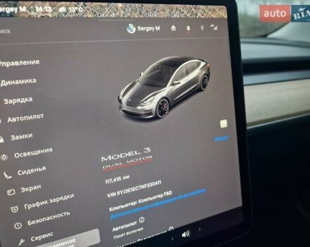 Сірий Тесла Модель 3, об'ємом двигуна 0 л та пробігом 116 тис. км за 19900 $, фото 15 на Automoto.ua