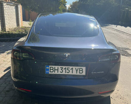 Серый Тесла Модель 3, объемом двигателя 0 л и пробегом 55 тыс. км за 22700 $, фото 1 на Automoto.ua