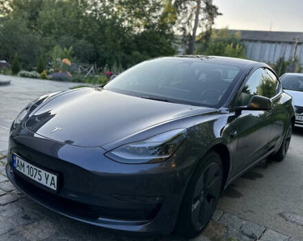 Сірий Тесла Модель 3, об'ємом двигуна 0 л та пробігом 5 тис. км за 27500 $, фото 1 на Automoto.ua