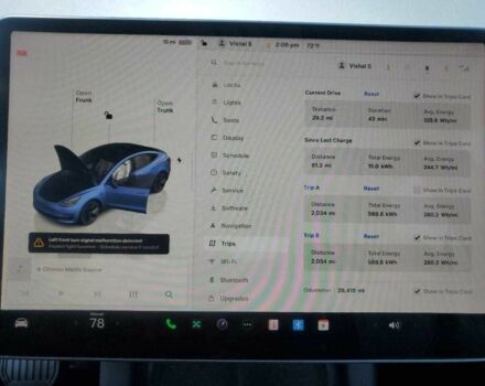 Серый Тесла Модель 3, объемом двигателя 0 л и пробегом 46 тыс. км за 15500 $, фото 10 на Automoto.ua