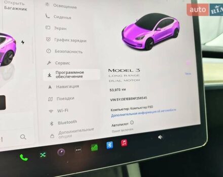 Серый Тесла Модель 3, объемом двигателя 0 л и пробегом 53 тыс. км за 19499 $, фото 47 на Automoto.ua