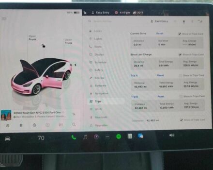 Сірий Тесла Модель 3, об'ємом двигуна 0 л та пробігом 42 тис. км за 7500 $, фото 8 на Automoto.ua
