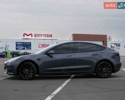 Серый Тесла Модель 3, объемом двигателя 0 л и пробегом 35 тыс. км за 26500 $, фото 3 на Automoto.ua