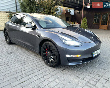 Сірий Тесла Модель 3, об'ємом двигуна 0 л та пробігом 80 тис. км за 24000 $, фото 2 на Automoto.ua