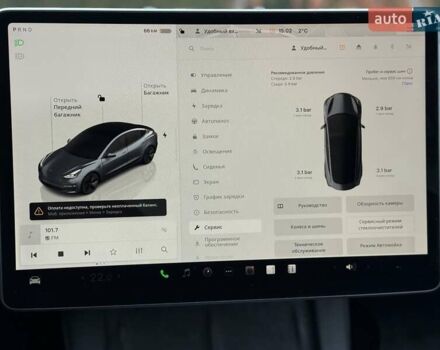 Серый Тесла Модель 3, объемом двигателя 0 л и пробегом 46 тыс. км за 20000 $, фото 118 на Automoto.ua