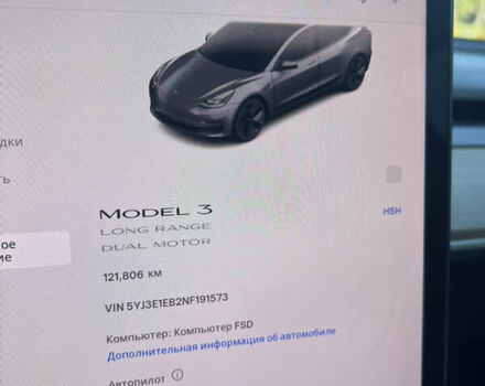 Сірий Тесла Модель 3, об'ємом двигуна 0 л та пробігом 122 тис. км за 25000 $, фото 14 на Automoto.ua