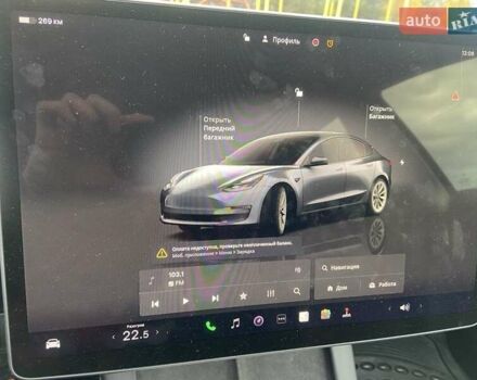 Сірий Тесла Модель 3, об'ємом двигуна 1 л та пробігом 130 тис. км за 19200 $, фото 5 на Automoto.ua