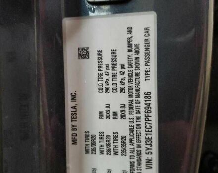 Серый Тесла Модель 3, объемом двигателя 0 л и пробегом 52 тыс. км за 7900 $, фото 11 на Automoto.ua