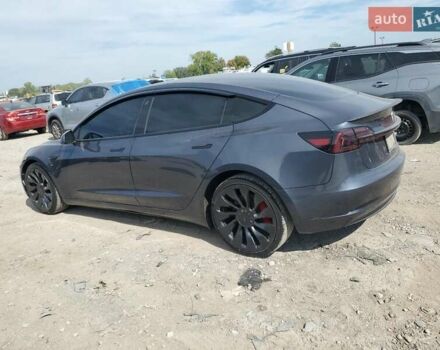 Серый Тесла Модель 3, объемом двигателя 0 л и пробегом 64 тыс. км за 10600 $, фото 1 на Automoto.ua