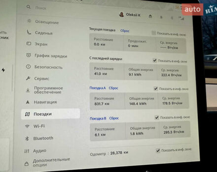 Сірий Тесла Модель 3, об'ємом двигуна 0 л та пробігом 28 тис. км за 26999 $, фото 32 на Automoto.ua