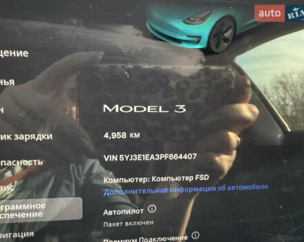 Сірий Тесла Модель 3, об'ємом двигуна 0 л та пробігом 4 тис. км за 24300 $, фото 5 на Automoto.ua