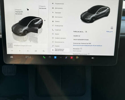 Сірий Тесла Модель 3, об'ємом двигуна 0 л та пробігом 55 тис. км за 22300 $, фото 10 на Automoto.ua