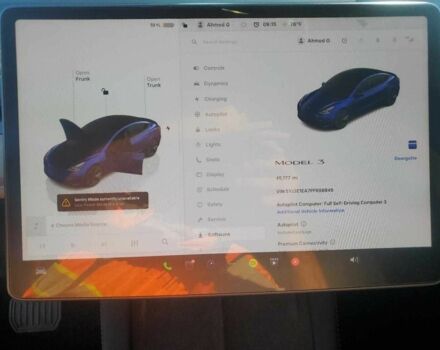 Сірий Тесла Модель 3, об'ємом двигуна 0 л та пробігом 72 тис. км за 4900 $, фото 8 на Automoto.ua