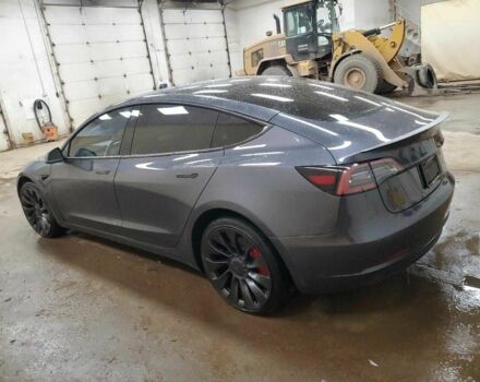 Серый Тесла Модель 3, объемом двигателя 0 л и пробегом 52 тыс. км за 7900 $, фото 1 на Automoto.ua