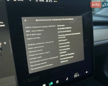 Серый Тесла Модель 3, объемом двигателя 0 л и пробегом 10 тыс. км за 21500 $, фото 26 на Automoto.ua