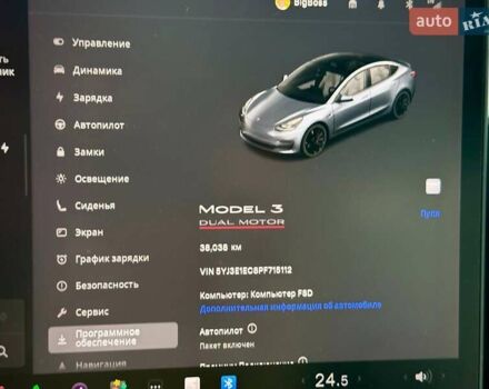 Серый Тесла Модель 3, объемом двигателя 0 л и пробегом 38 тыс. км за 27500 $, фото 14 на Automoto.ua