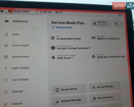 Серый Тесла Модель 3, объемом двигателя 0 л и пробегом 64 тыс. км за 10600 $, фото 8 на Automoto.ua