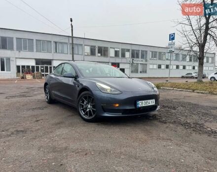 Серый Тесла Модель 3, объемом двигателя 0 л и пробегом 43 тыс. км за 24500 $, фото 3 на Automoto.ua