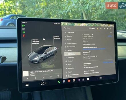 Серый Тесла Модель 3, объемом двигателя 0 л и пробегом 19 тыс. км за 24999 $, фото 18 на Automoto.ua