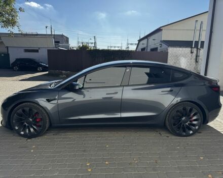 Сірий Тесла Модель 3, об'ємом двигуна 0 л та пробігом 48 тис. км за 25500 $, фото 2 на Automoto.ua