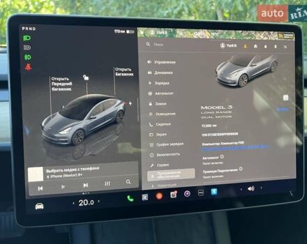 Серый Тесла Модель 3, объемом двигателя 0 л и пробегом 19 тыс. км за 24999 $, фото 17 на Automoto.ua
