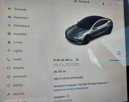 Сірий Тесла Модель 3, об'ємом двигуна 0 л та пробігом 29 тис. км за 9000 $, фото 8 на Automoto.ua