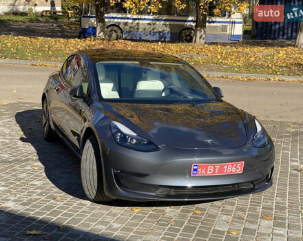 Тесла Модель 3 2023 у Івано-Франківську на Automoto.ua Сірий Тесла Модель 3, об'ємом двигуна 0 л та пробігом 55 тис. км за 20000 $, фото 6 на Automoto.ua