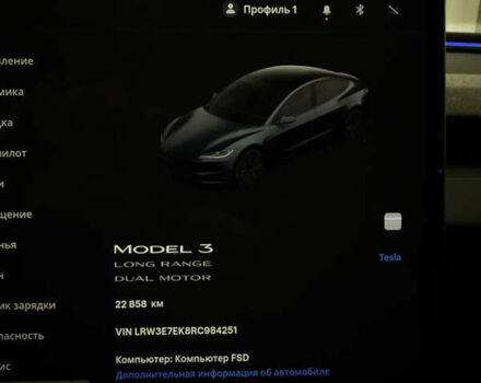 Серый Тесла Модель 3, объемом двигателя 0 л и пробегом 22 тыс. км за 29000 $, фото 13 на Automoto.ua