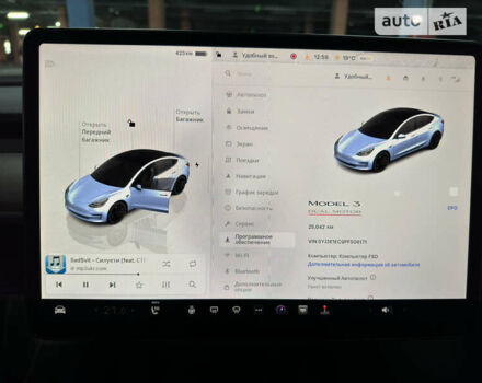 Сірий Тесла Модель 3, об'ємом двигуна 0 л та пробігом 35 тис. км за 29400 $, фото 52 на Automoto.ua