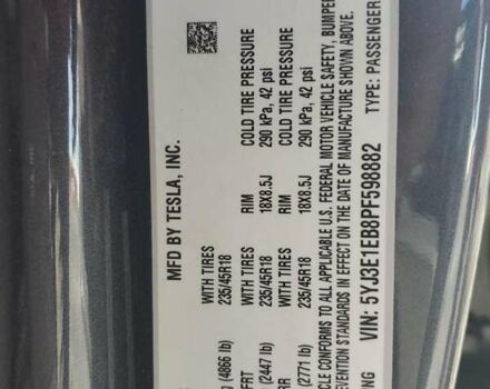 Серый Тесла Модель 3, объемом двигателя 0 л и пробегом 62 тыс. км за 10400 $, фото 11 на Automoto.ua